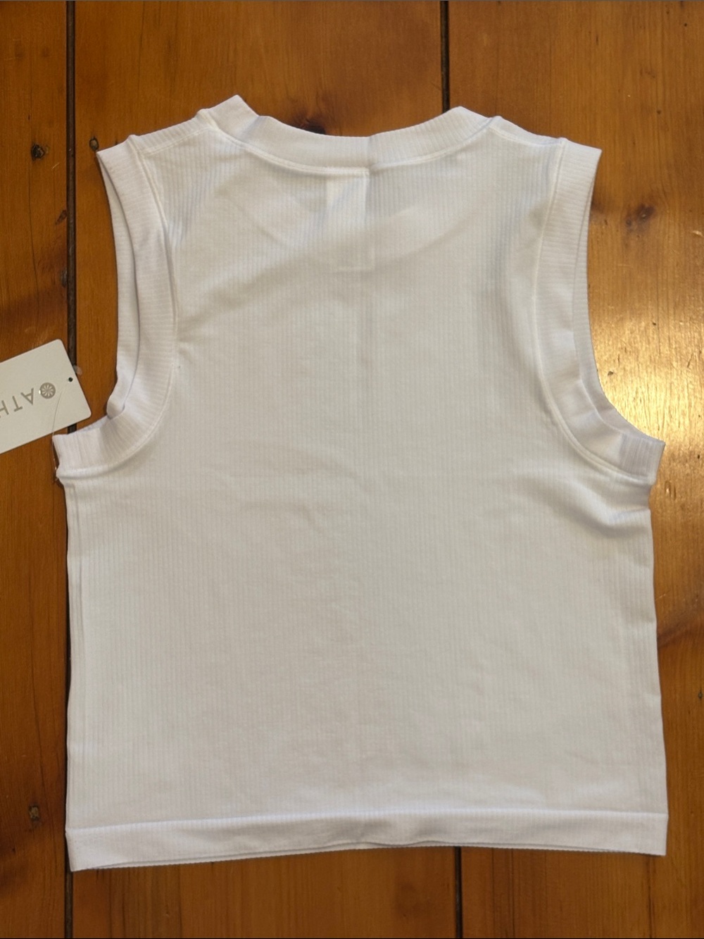 Athleta White Renew Seamless Muscle Tank - Picture 3 of 3